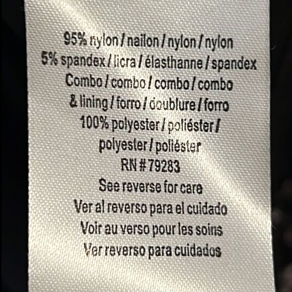 NWT Alex Evenings Black Sequin Cold Shoulder Blouse - Size Medium - Picture 13 of 14